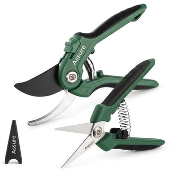 2-piece professional garden pruning shears set