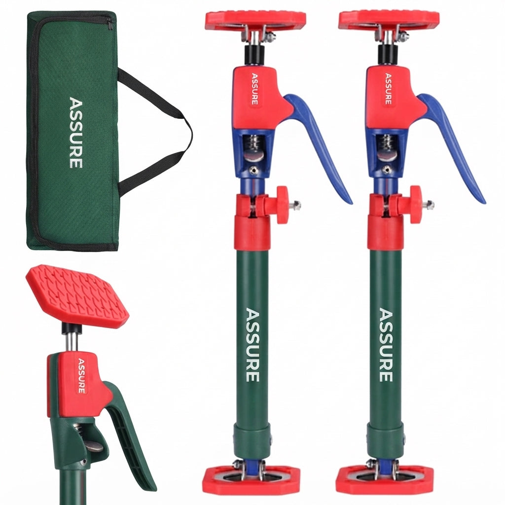 Adjustable Support Pole for cabinet installation