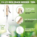 Straight-tip garden pruning scissors