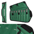 Chrome Vanadium flex head ratcheting wrench set