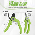 Rust-resistant garden pruning shears