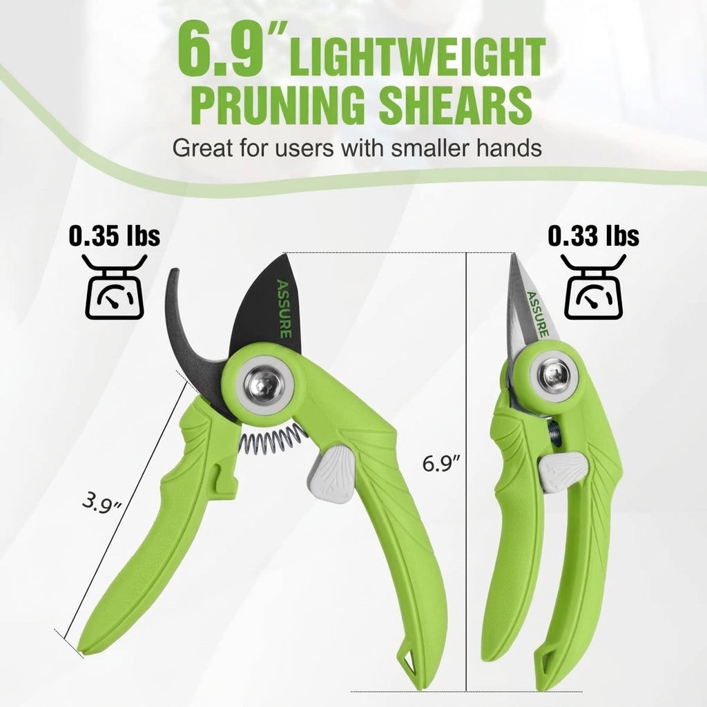 Rust-resistant garden pruning shears