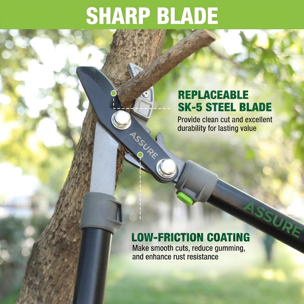 28-inch pruning lopper with soft-grip handles