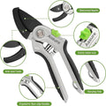Heavy-duty anvil hand pruner for dry branches