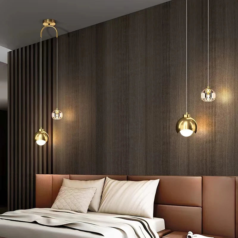 nordic long line led pendant lamp for luxury home interiors
