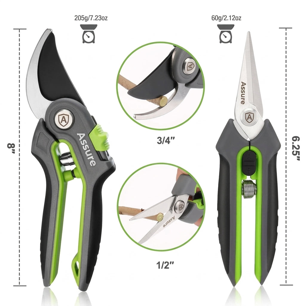 Garden pruning tool kit for home gardening